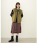 PLEATED PLAID SKIRT