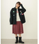 PLEATED PLAID SKIRT