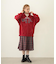 PLEATED PLAID SKIRT