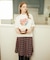 PLEATED PLAID SKIRT