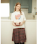 PLEATED PLAID SKIRT