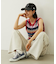 TWO-TYPE STRIPED KNIT VEST