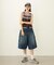 TWO-TYPE STRIPED KNIT VEST