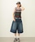 TWO-TYPE STRIPED KNIT VEST