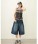 TWO-TYPE STRIPED KNIT VEST