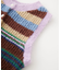 TWO-TYPE STRIPED KNIT VEST