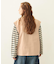 DEFORMED COLLAR DUCK VEST