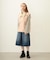 DEFORMED COLLAR DUCK VEST