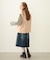 DEFORMED COLLAR DUCK VEST