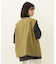 DEFORMED COLLAR DUCK VEST