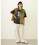 DEFORMED COLLAR DUCK VEST