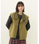 DEFORMED COLLAR DUCK VEST