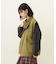 DEFORMED COLLAR DUCK VEST