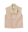 DEFORMED COLLAR DUCK VEST