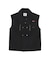 DEFORMED COLLAR DUCK VEST