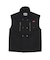 DEFORMED COLLAR DUCK VEST