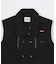 DEFORMED COLLAR DUCK VEST