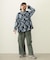 GATHERED POCKET SWEAT CARGO PANTS