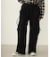 GATHERED POCKET SWEAT CARGO PANTS