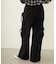 GATHERED POCKET SWEAT CARGO PANTS