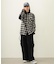 GATHERED POCKET SWEAT CARGO PANTS