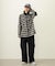 GATHERED POCKET SWEAT CARGO PANTS