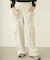 GATHERED POCKET SWEAT CARGO PANTS