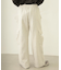 GATHERED POCKET SWEAT CARGO PANTS