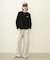 GATHERED POCKET SWEAT CARGO PANTS