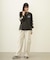 GATHERED POCKET SWEAT CARGO PANTS