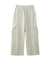 GATHERED POCKET SWEAT CARGO PANTS