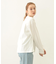 STENCIL LOGO WIDE L/S TEE