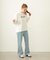 STENCIL LOGO WIDE L/S TEE