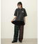 COMBINATION PLAID PANTS