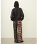 COMBINATION PLAID PANTS