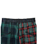 COMBINATION PLAID PANTS