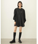 VOLUME SLEEVE HOODED BLOUSE