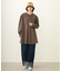 VOLUME SLEEVE HOODED BLOUSE