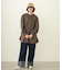 VOLUME SLEEVE HOODED BLOUSE