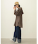 VOLUME SLEEVE HOODED BLOUSE