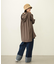 VOLUME SLEEVE HOODED BLOUSE