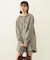 VOLUME SLEEVE HOODED BLOUSE