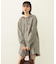 VOLUME SLEEVE HOODED BLOUSE