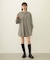 VOLUME SLEEVE HOODED BLOUSE