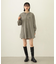 VOLUME SLEEVE HOODED BLOUSE