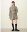 VOLUME SLEEVE HOODED BLOUSE