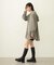 VOLUME SLEEVE HOODED BLOUSE