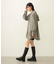 VOLUME SLEEVE HOODED BLOUSE