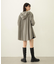 VOLUME SLEEVE HOODED BLOUSE