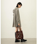 VOLUME SLEEVE HOODED BLOUSE
